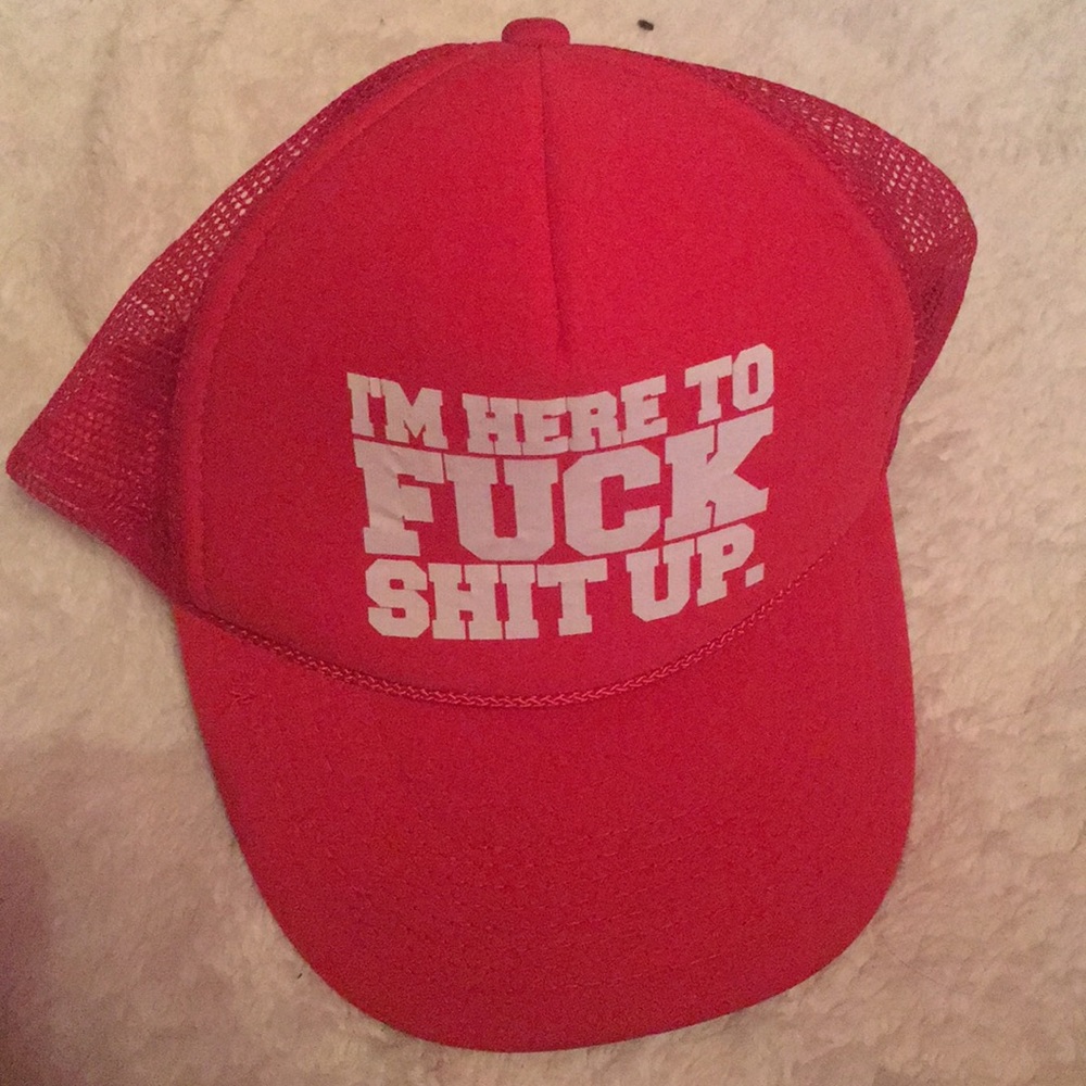 Red party hat